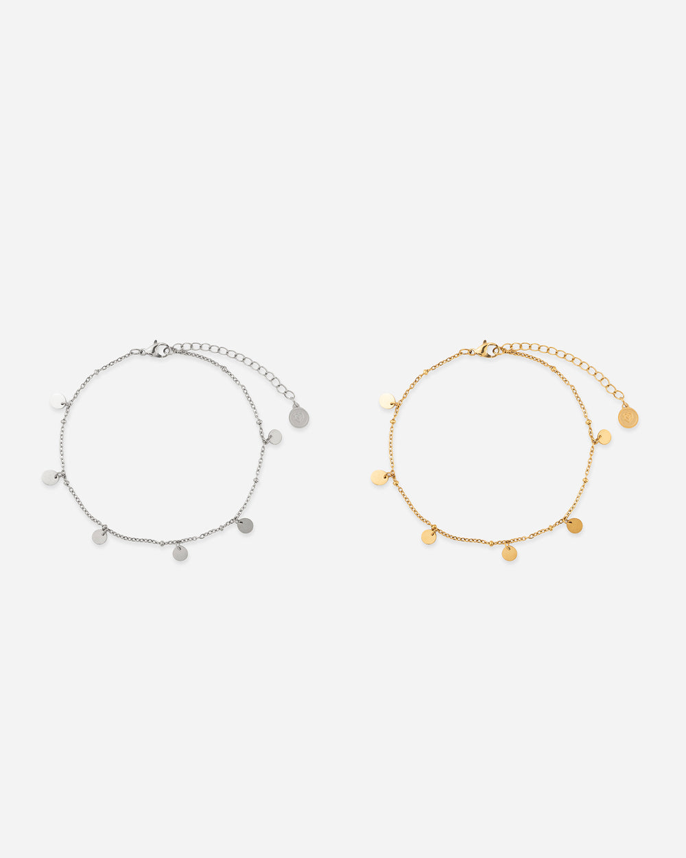FUSSKETTCHEN Boho-Münzen - Gold