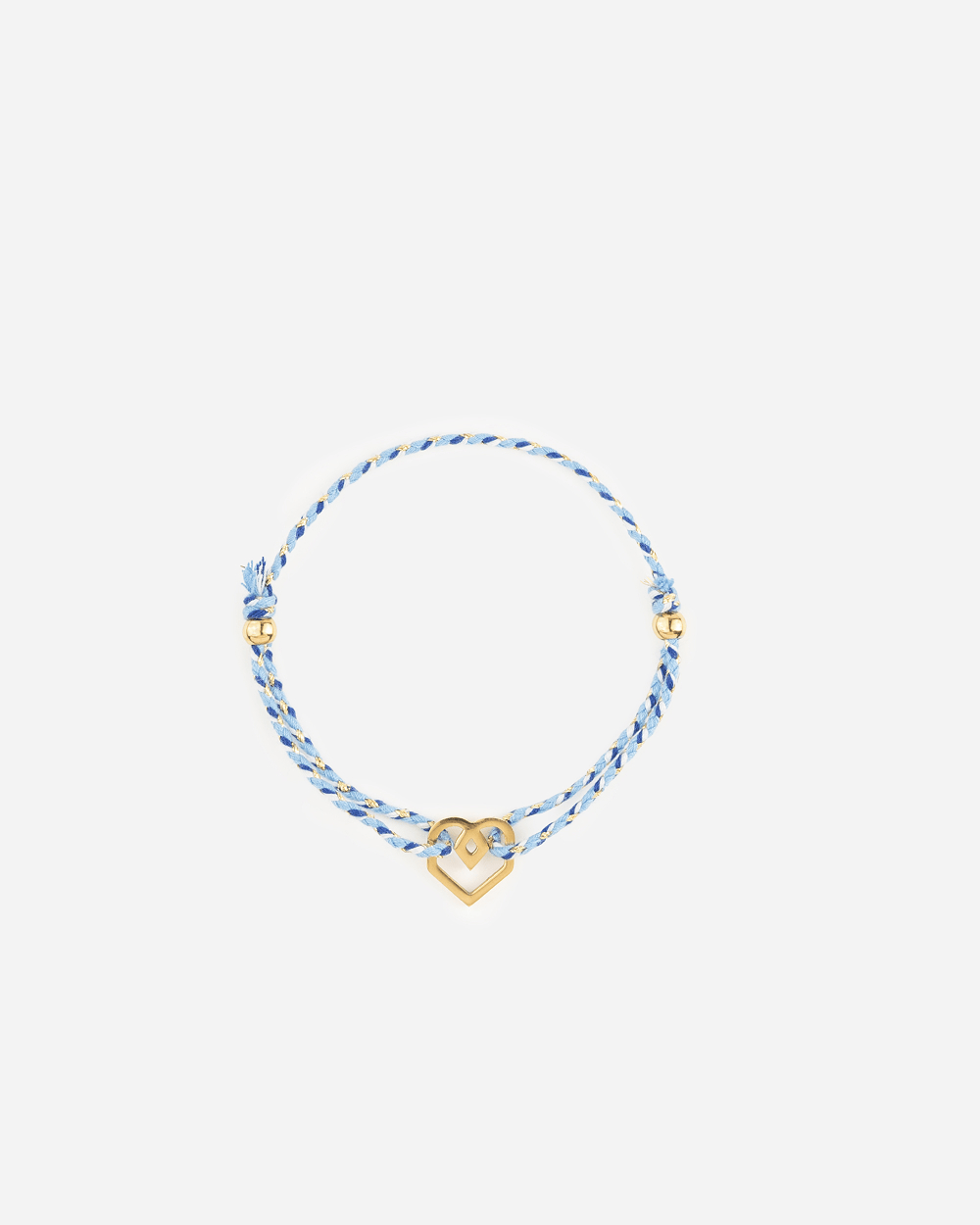 ARMBAND Blaues Herz