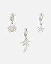 ANHÄNGER-Set Strand - Silber
