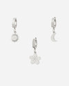 ANHÄNGER-Set Natur - Silber