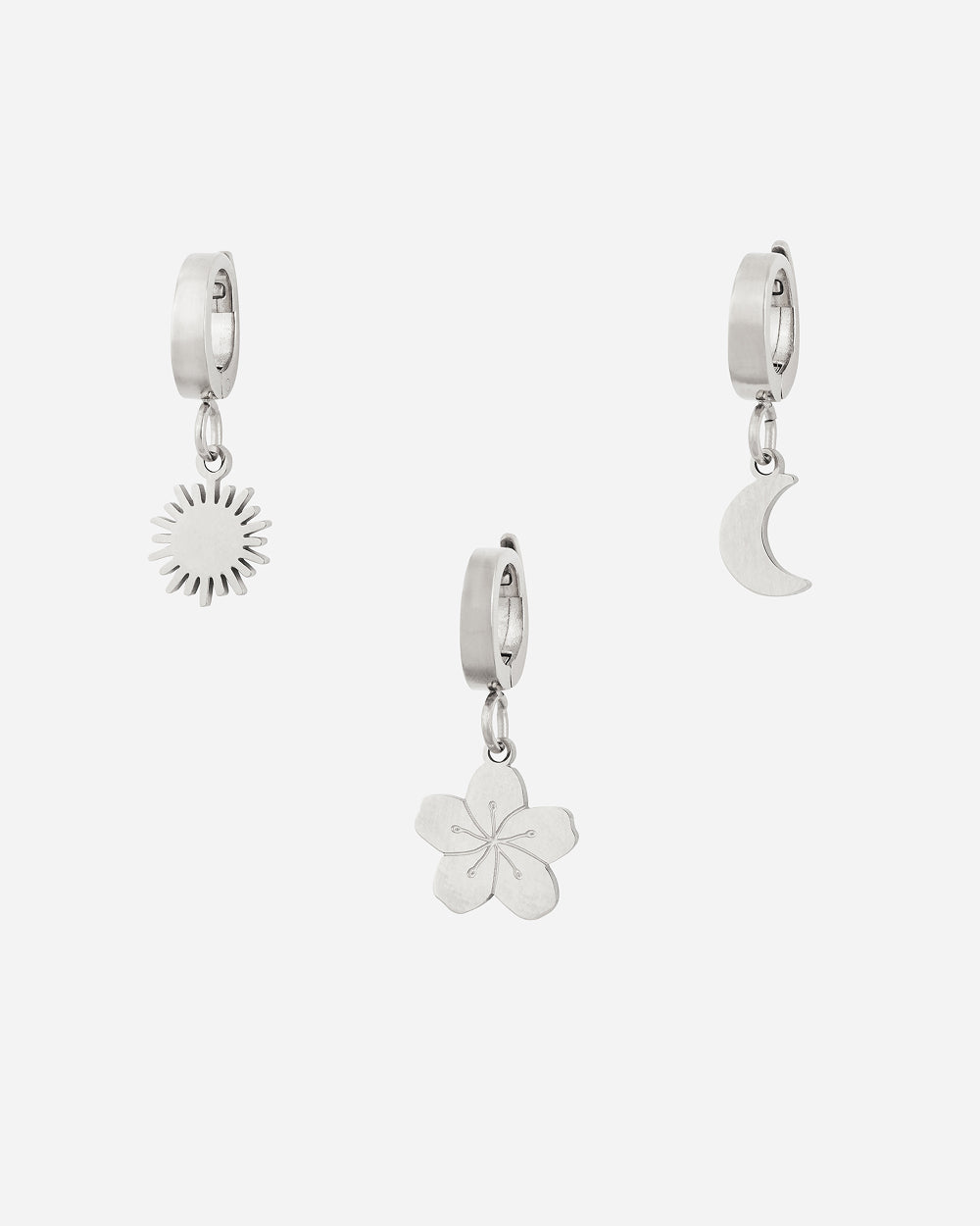 ANHÄNGER-Set Natur - Silber