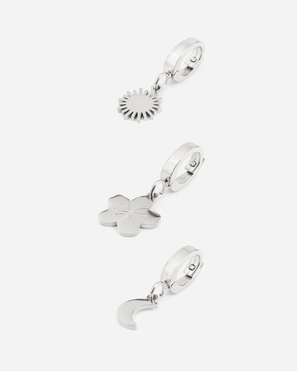 ANHÄNGER-Set Natur - Silber