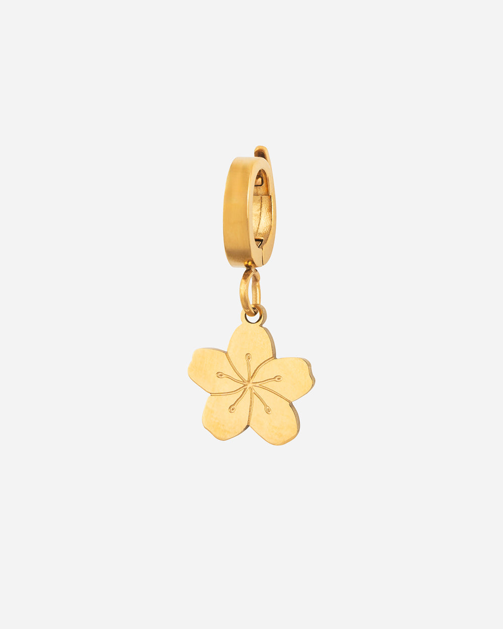 ANHÄNGER Tropische Blume - Gold