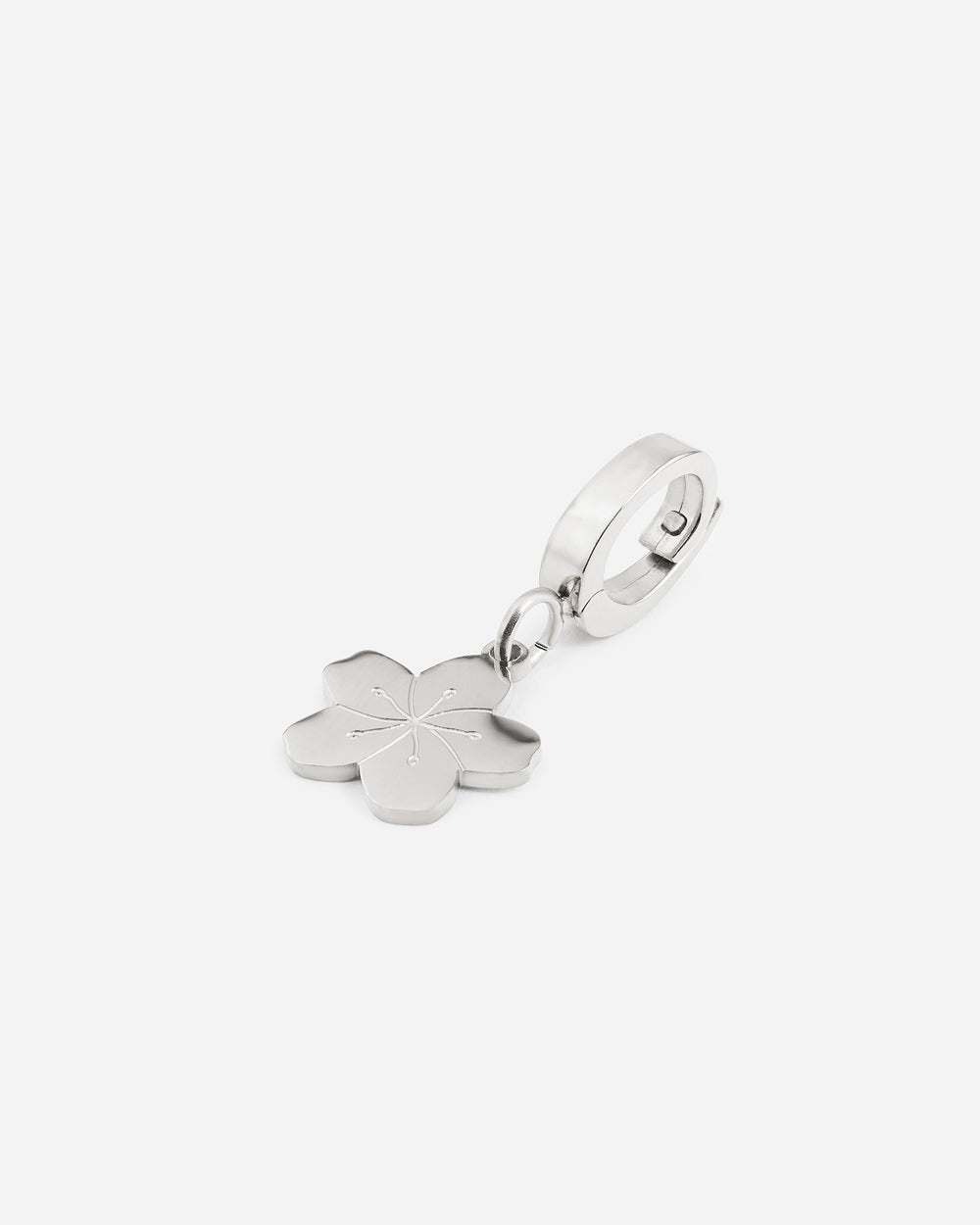 ANHÄNGER Tropische Blume - Silber